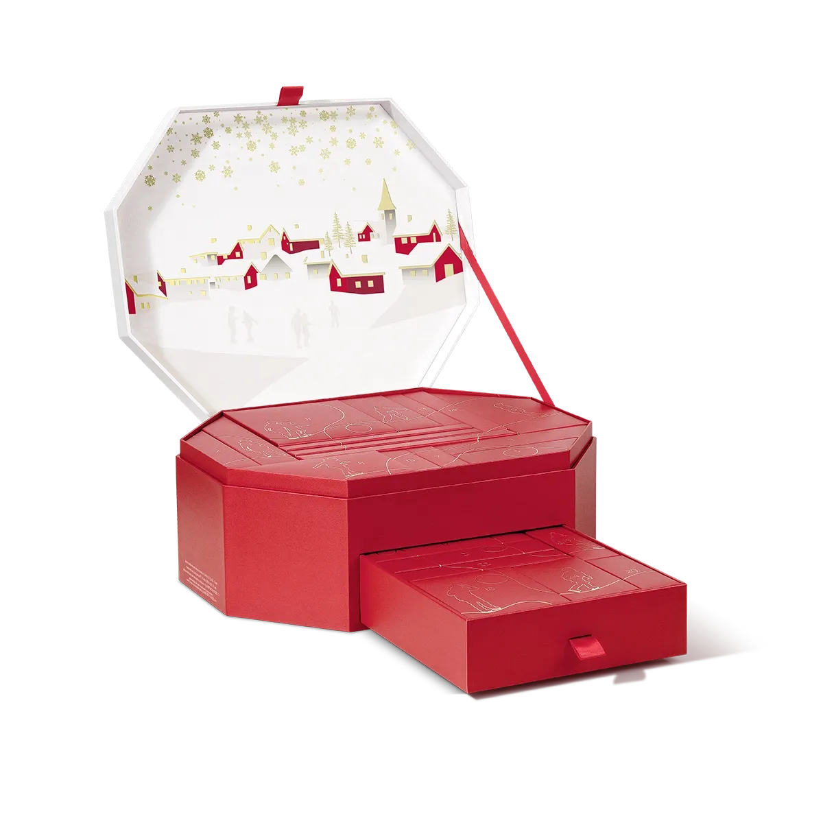 snow-kissed holiday advent calendar