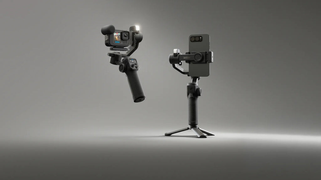Fluid Pro AI Stabilisateur multi-appareils avec suivi IA