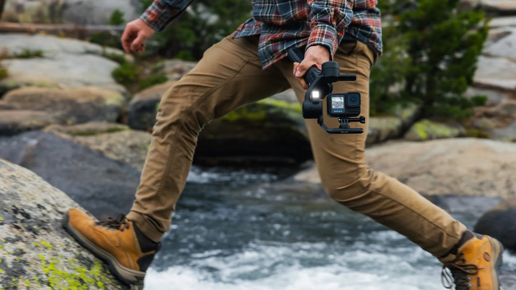 Fluid Pro AI Stabilisateur multi-appareils avec suivi IA