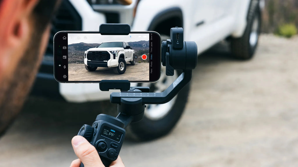 Fluid Pro AI Stabilisateur multi-appareils avec suivi IA
