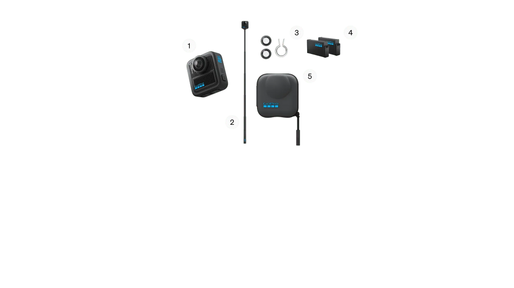 Pack MAX2 et accessoires essentiels pour l’action