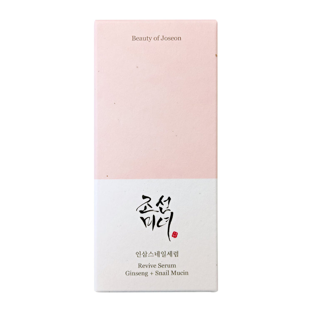 BEAUTY OF JOSEON Revive Serum: Ginseng + Snail Mucin - Sérum réparateur et anti-âge