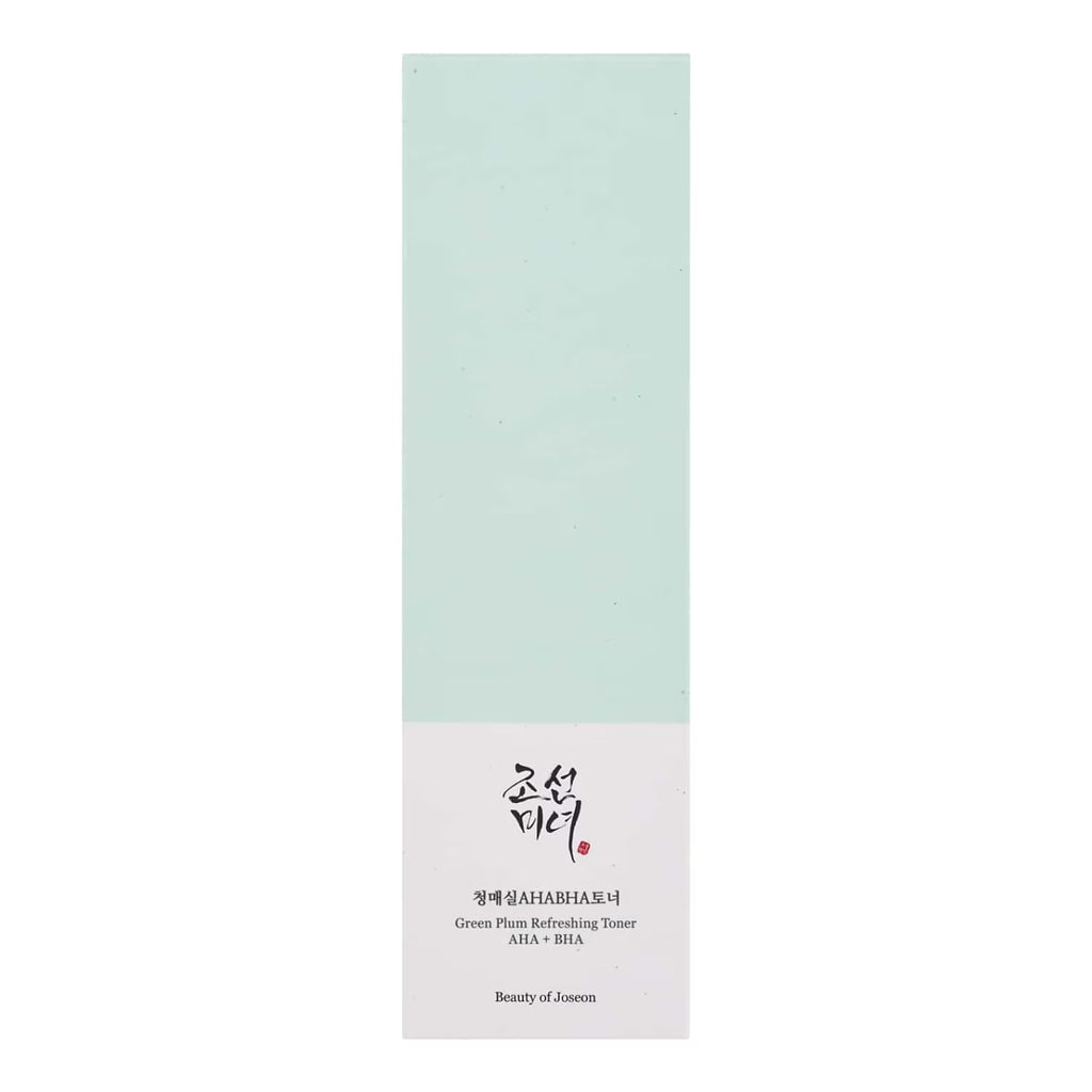 BEAUTY OF JOSEON Green Plum Refreshing Toner: AHA + BHA - Lotion exfoliante