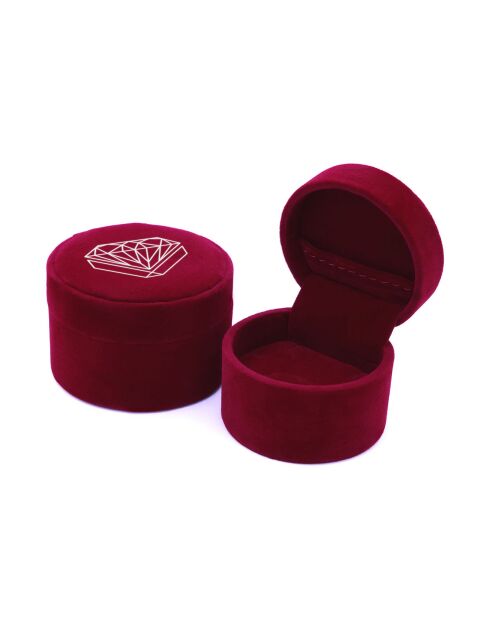 Caratelli Bague Héméra Diamants 0.03 ct & Saphirs 0.69 ct or blanc