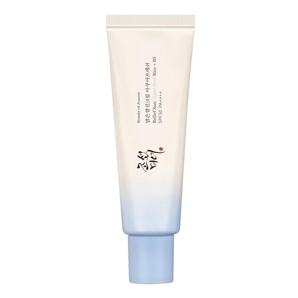 BEAUTY OF JOSEON Relief Sun Aqua-Fresh: Rice + B5 SPF50+ - Écran solaire riz & B5