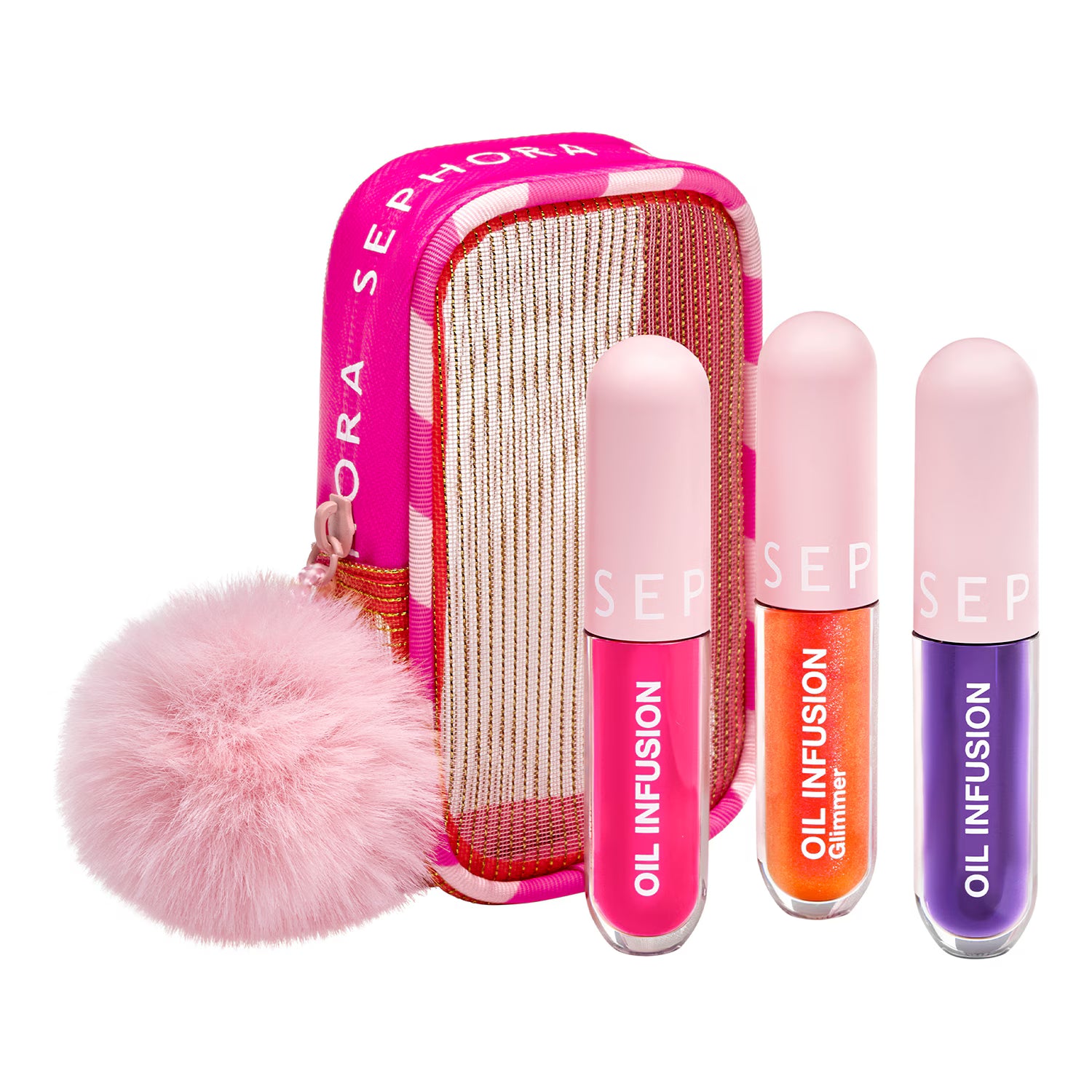 TRIO D'HUILES LÈVRES HYDRATANTES - Coffret soin lèvres