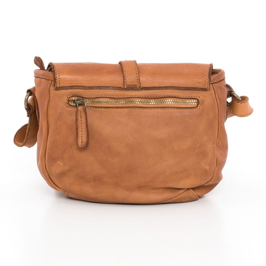 Anna Morellini - Sac à bandoulière Luigia - 100% cuir - camel