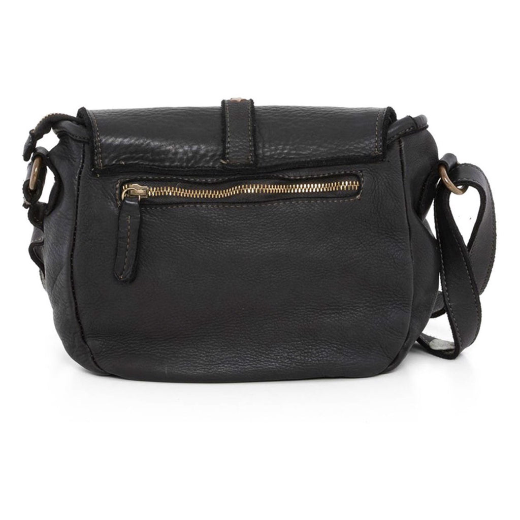 Anna Morellini - Sac à bandoulière Luigia - cuir - noir