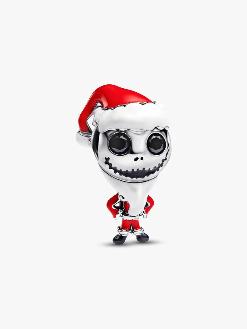 Charm Disney L'Étrange Noël de Monsieur Jack Jack Skellington Argent Massif
