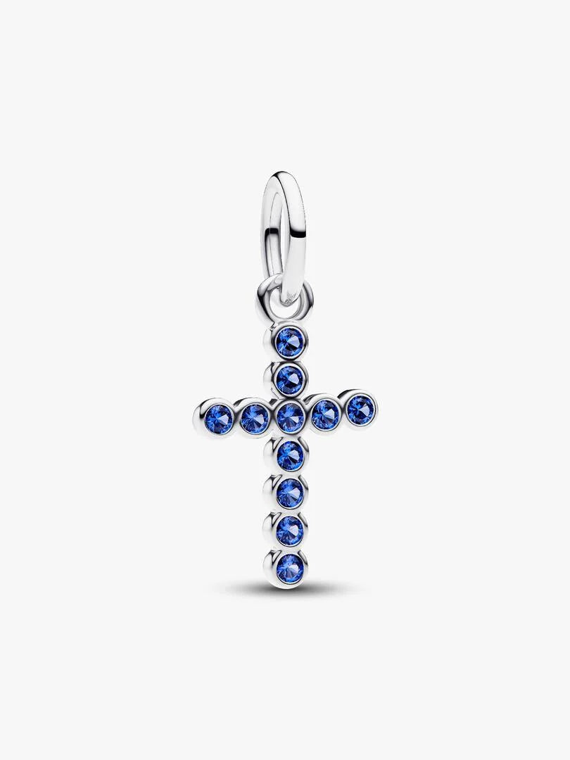 Charm Pendant Croix Argent Massif