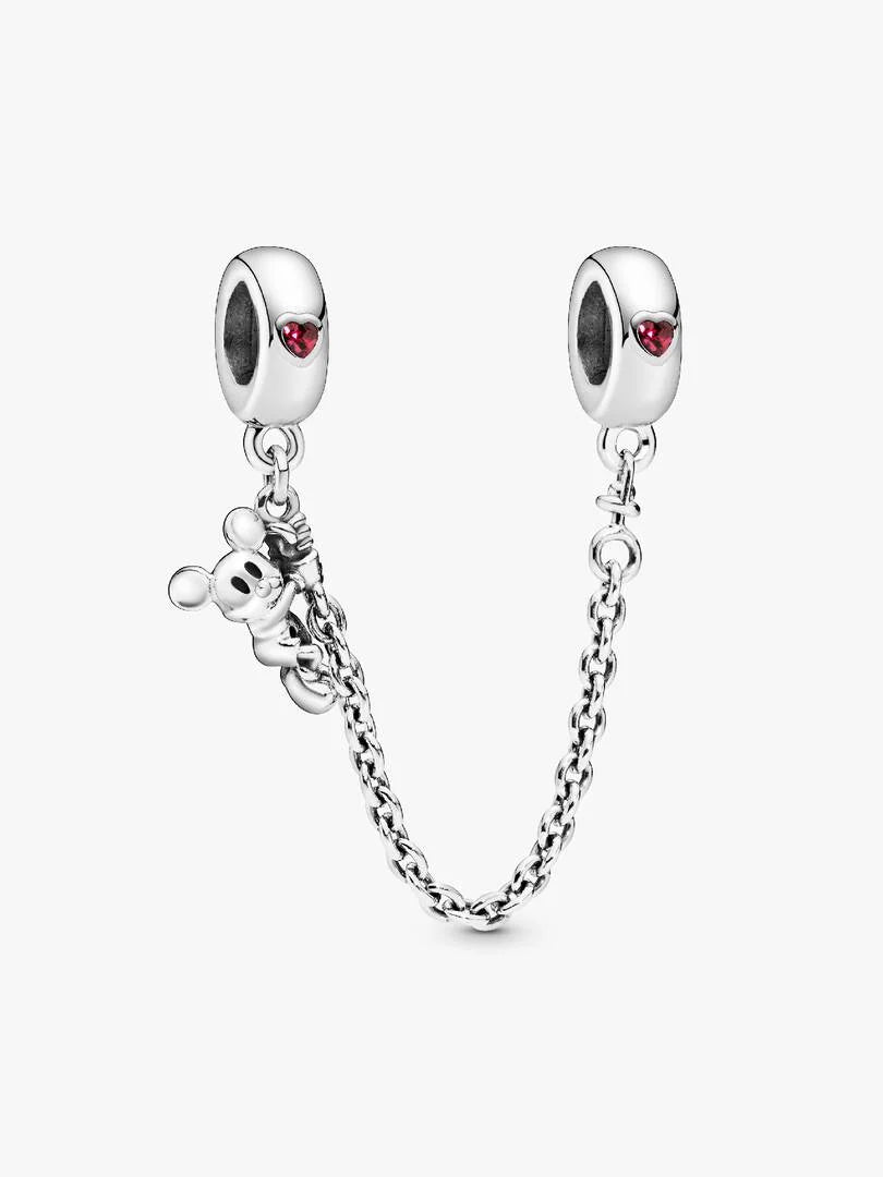 Chaîne de confort Disney, Mickey Voltigeur Argent Massif