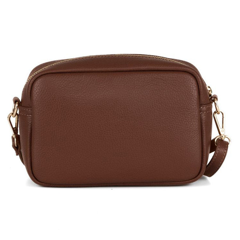 Anna Morellini - Sac à bandoulière Tabita - cuir - marron