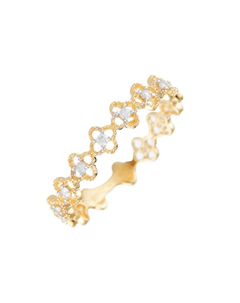 Caratelli Bague Alicante Diamants 0.14 ct or jaune