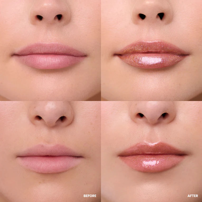 WONDER BLADING Top Gloss - Silver Glitter