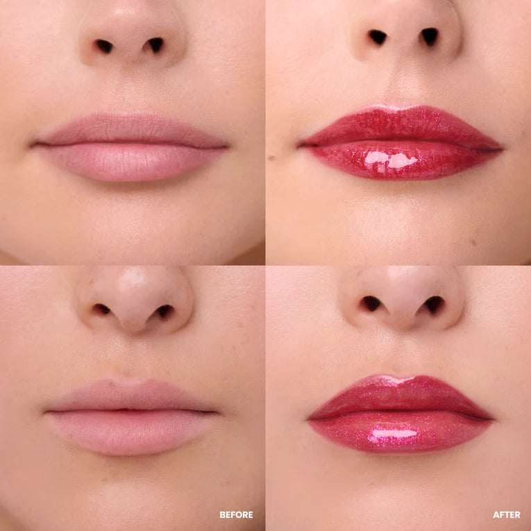 WONDER BLADING Top Gloss - Silver Glitter