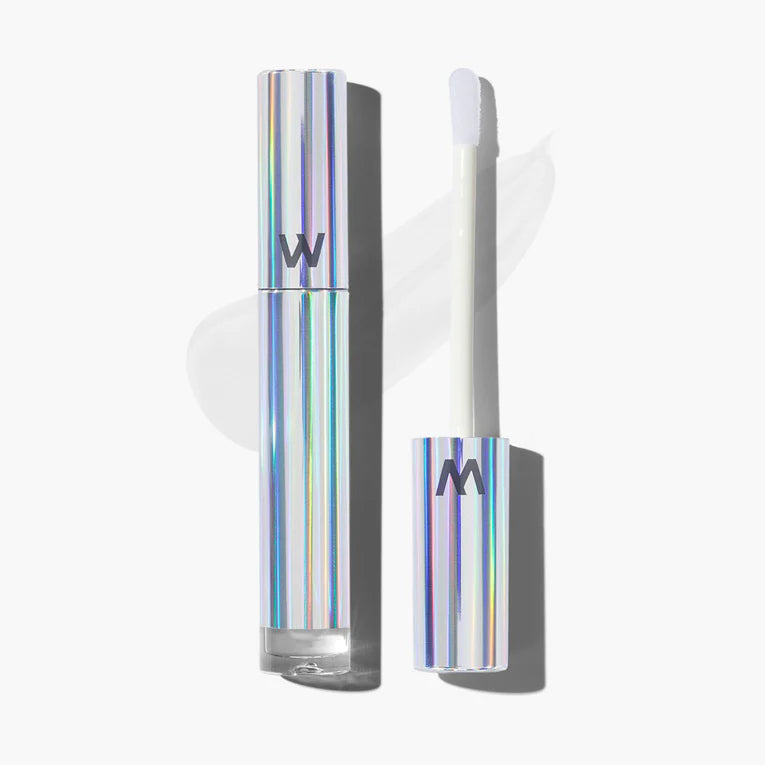 WONDER BLADING Top Gloss - Silver Glitter