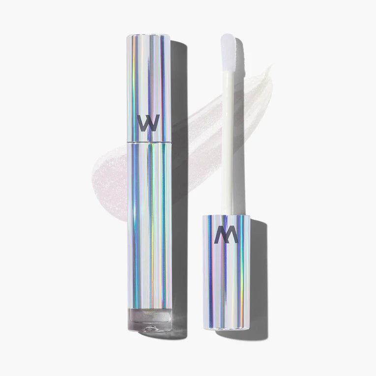 WONDER BLADING Top Gloss - Silver Glitter