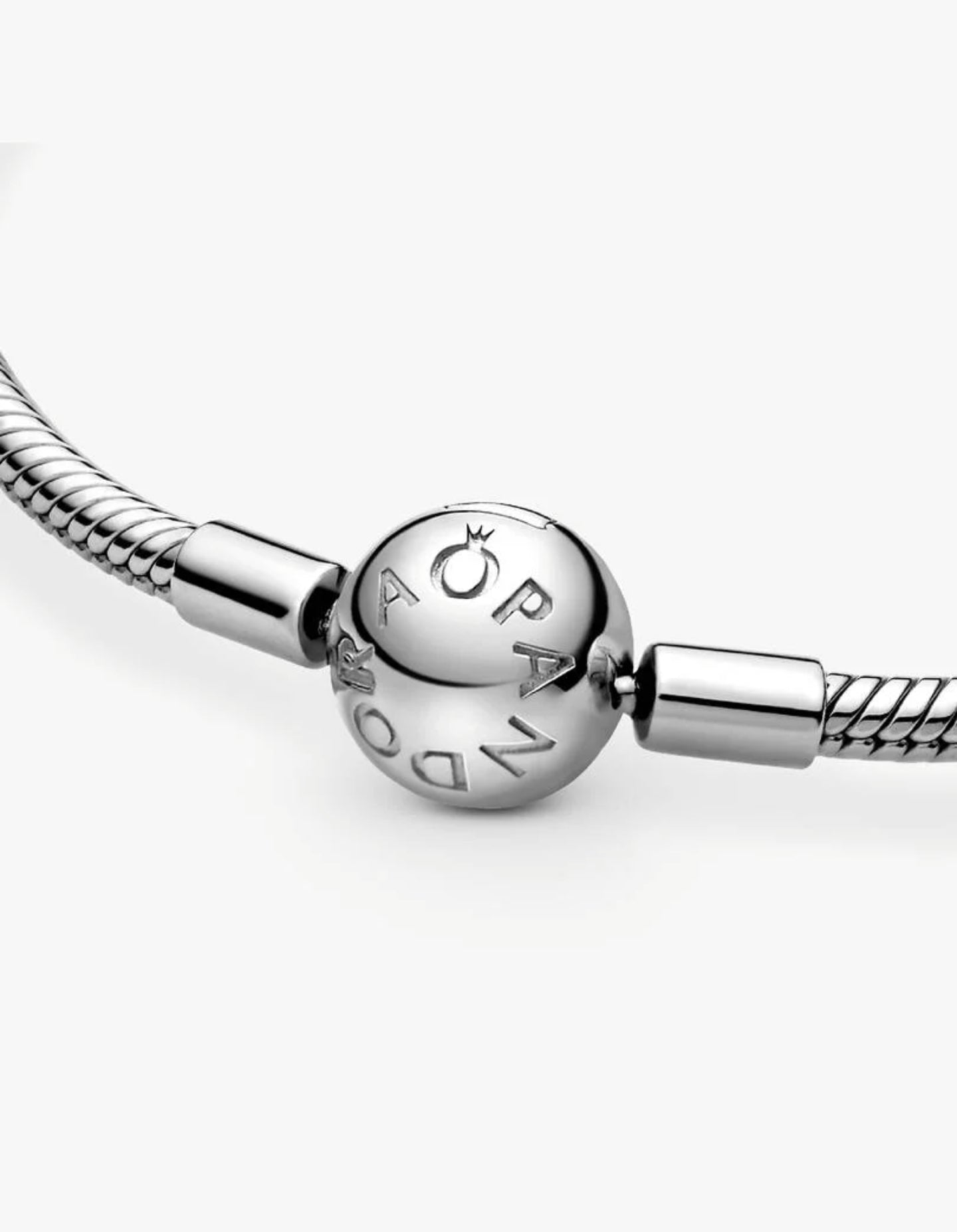 Bracelet Maille Serpent Moments Argent Massif