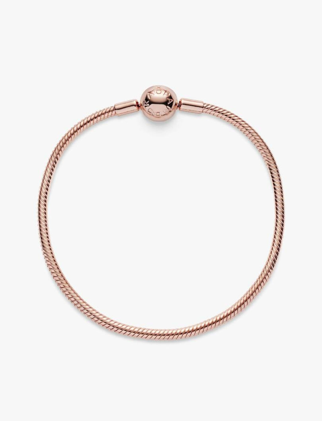 Bracelet Maille Serpent Moments Métal doré à l'Or Rose 14 carats