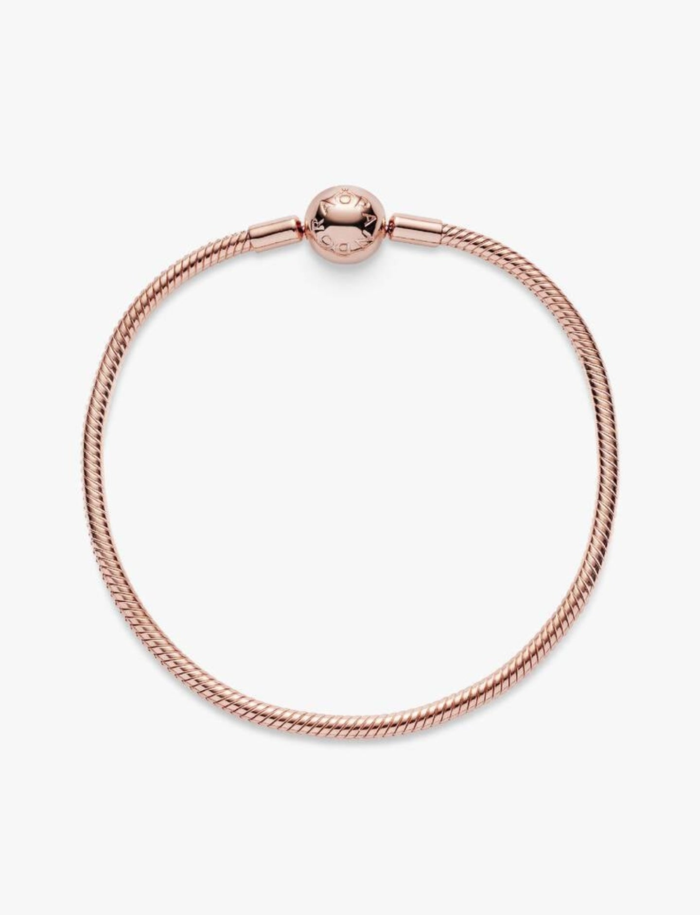 Bracelet Maille Serpent Moments Métal doré à l'Or Rose 14 carats