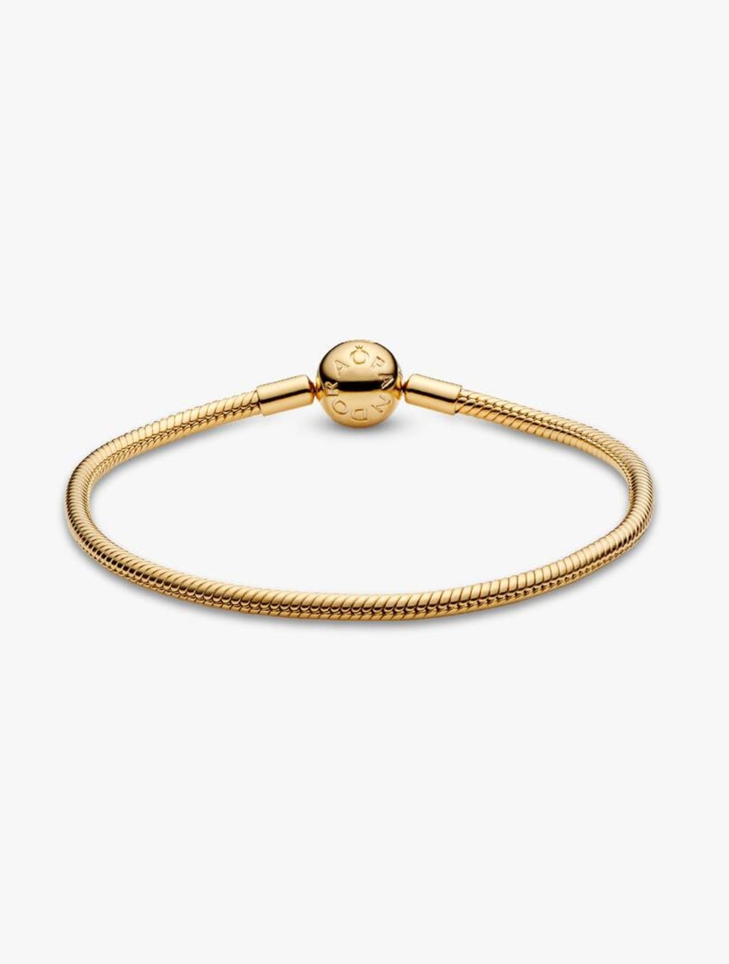 Bracelet Maille Serpent Métal doré à l'Or 14 carats