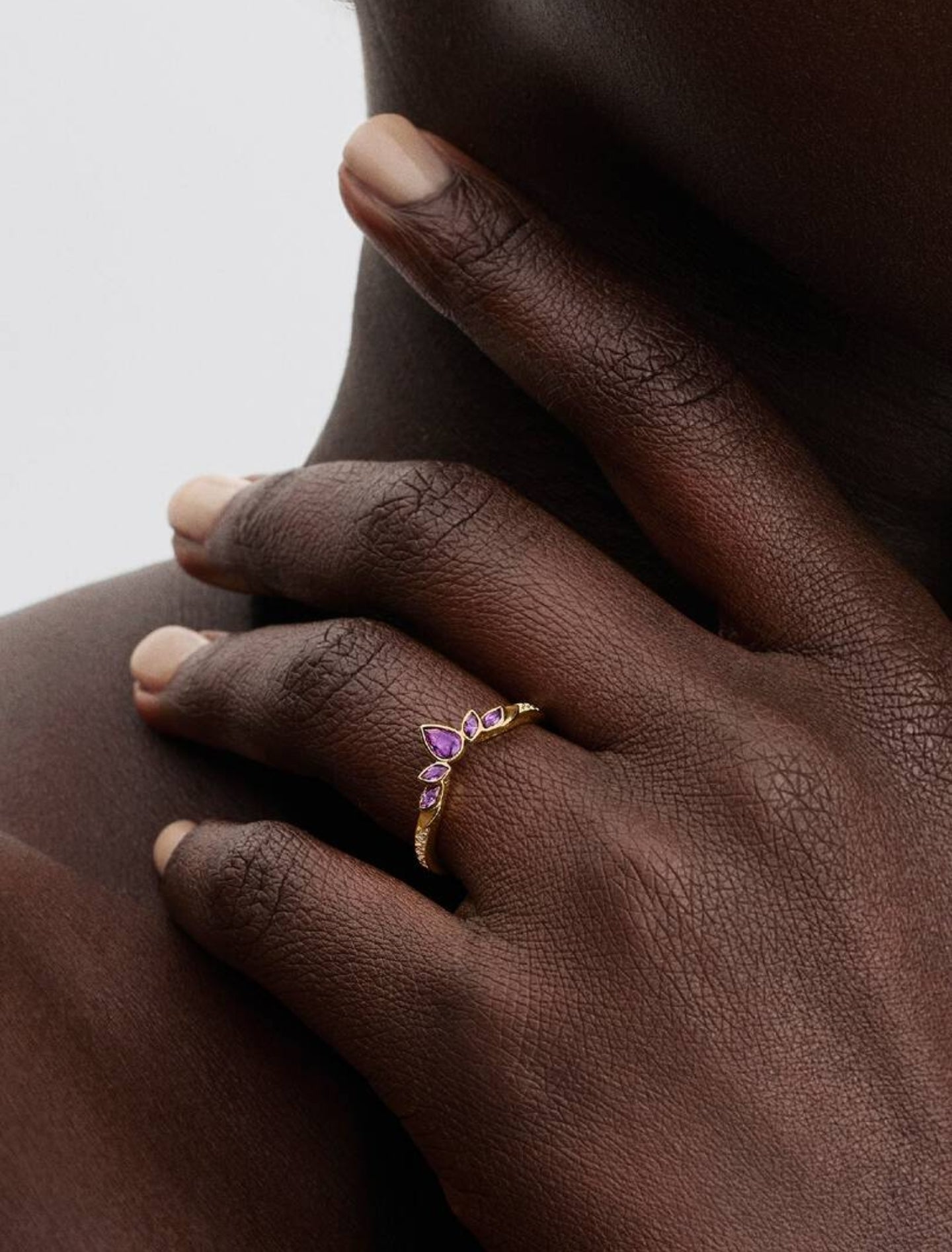 Bague Disney La Reine des Neiges Diadème d’Anna Métal doré à l'Or 14 carats