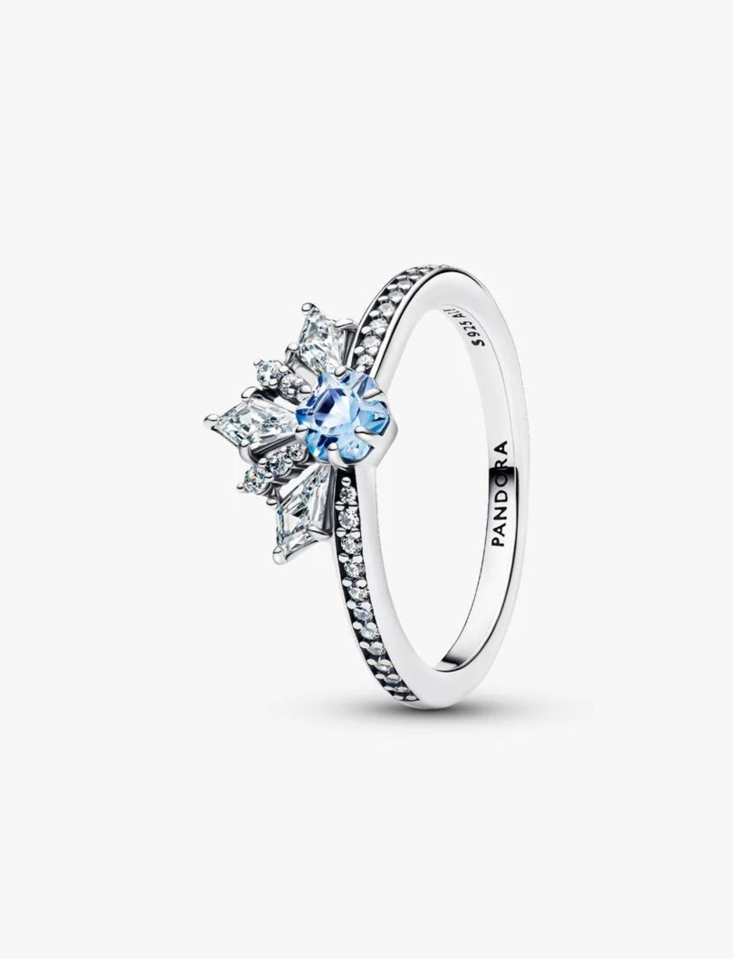 Bague Disney La Reine des Neiges Diadème d’Elsa Argent Massif