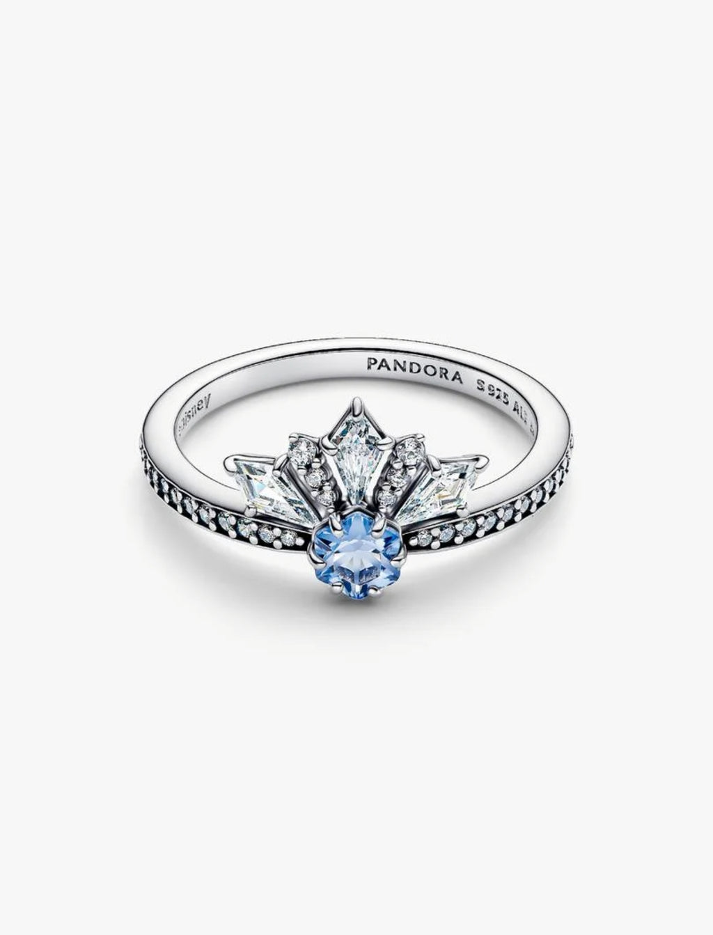 Bague Disney La Reine des Neiges Diadème d’Elsa Argent Massif