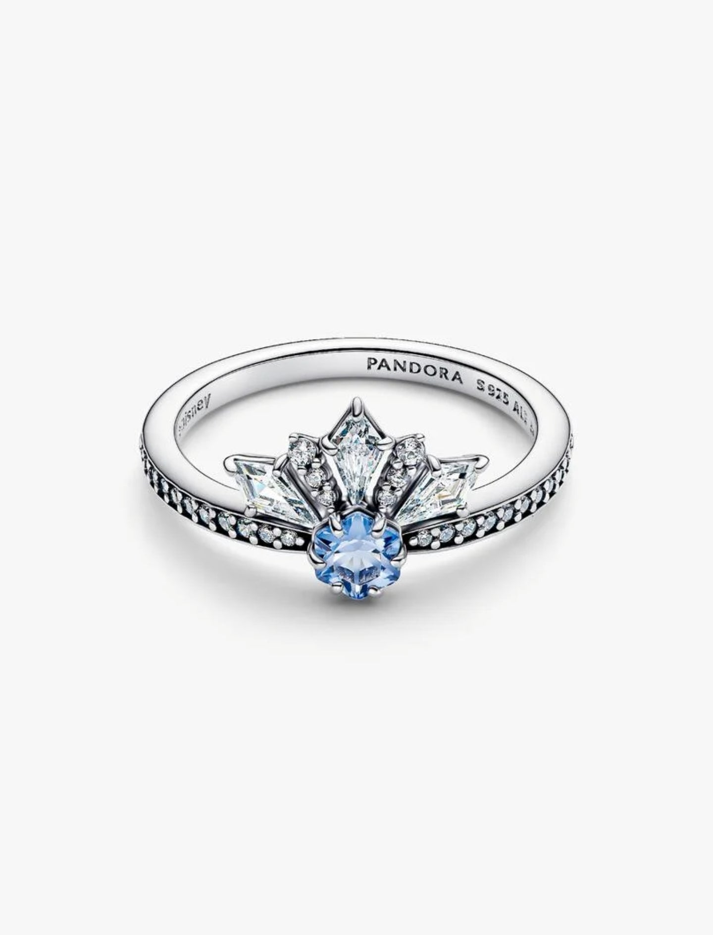Bague Disney La Reine des Neiges Diadème d’Elsa Argent Massif