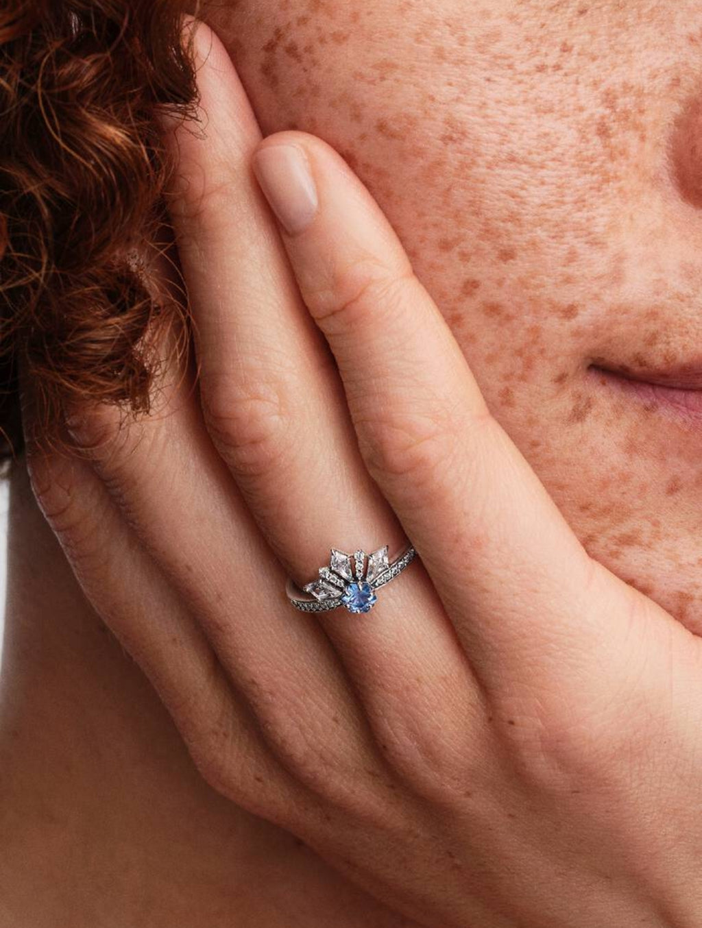 Bague Disney La Reine des Neiges Diadème d’Elsa Argent Massif