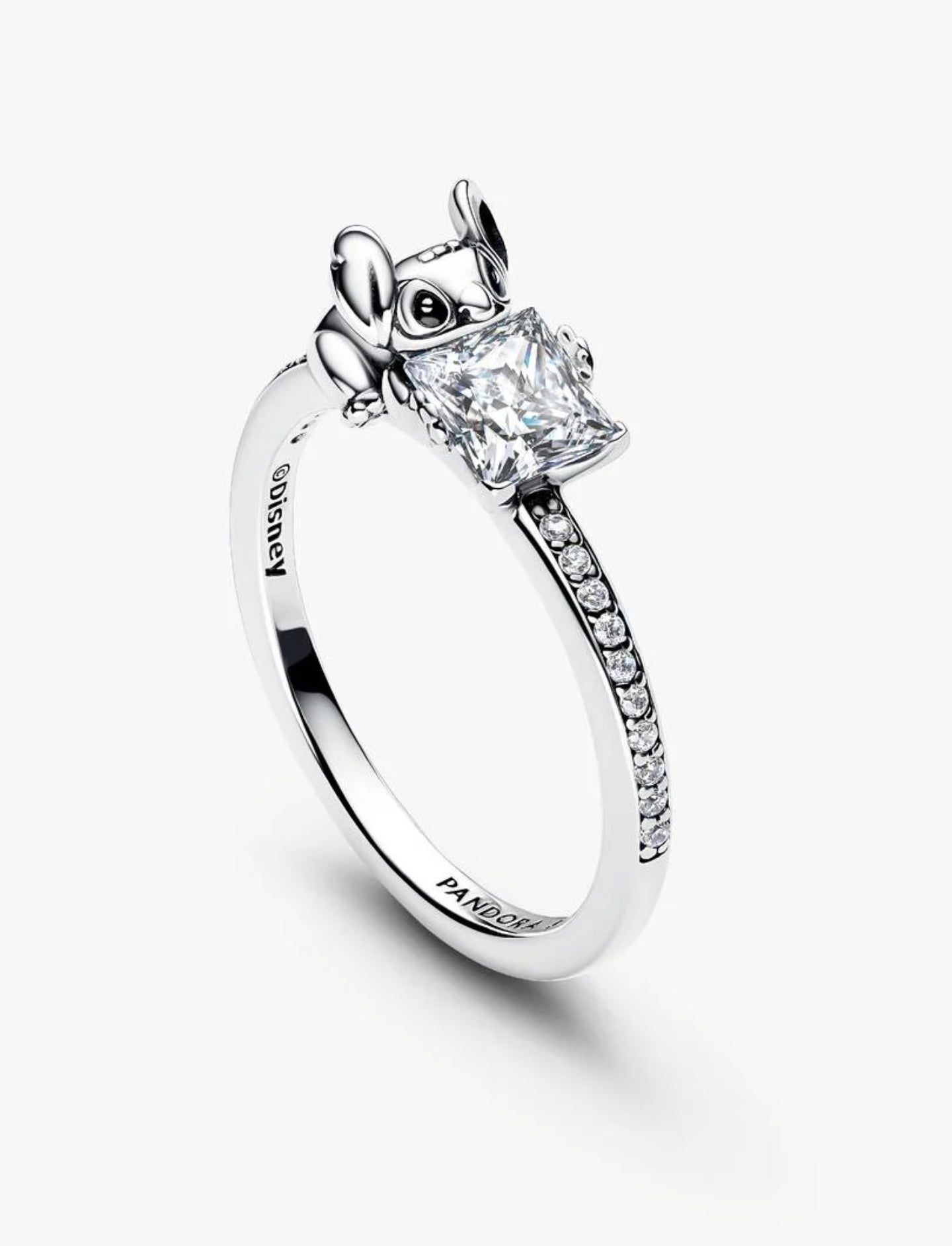 Bague Disney Stitch & Pierre Argent Massif