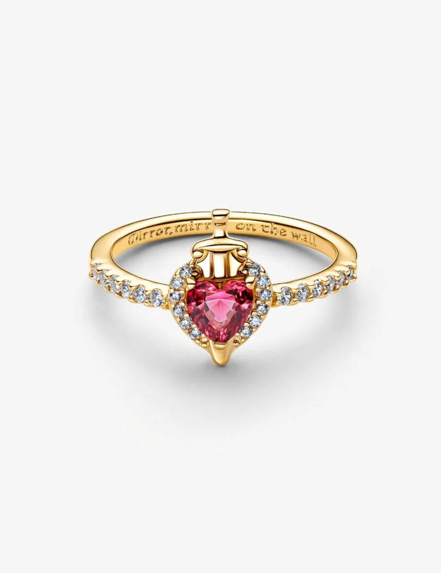 Bague Les Méchants de Disney Reine-Sorcière Métal doré à l'Or 14 carats