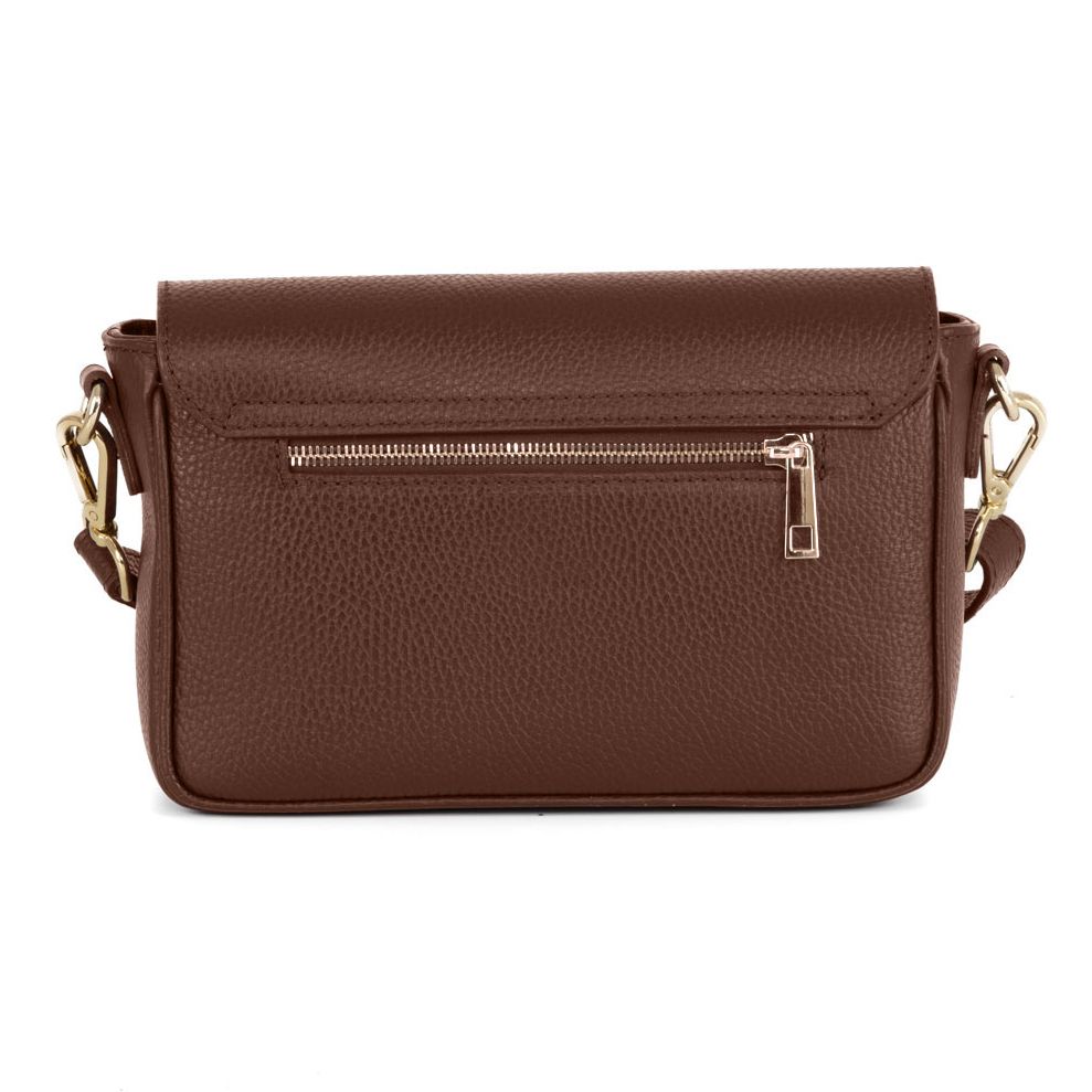 Anna Morellini - Sac à bandoulière Terina - Spring Summer 2025 - cuir - marron