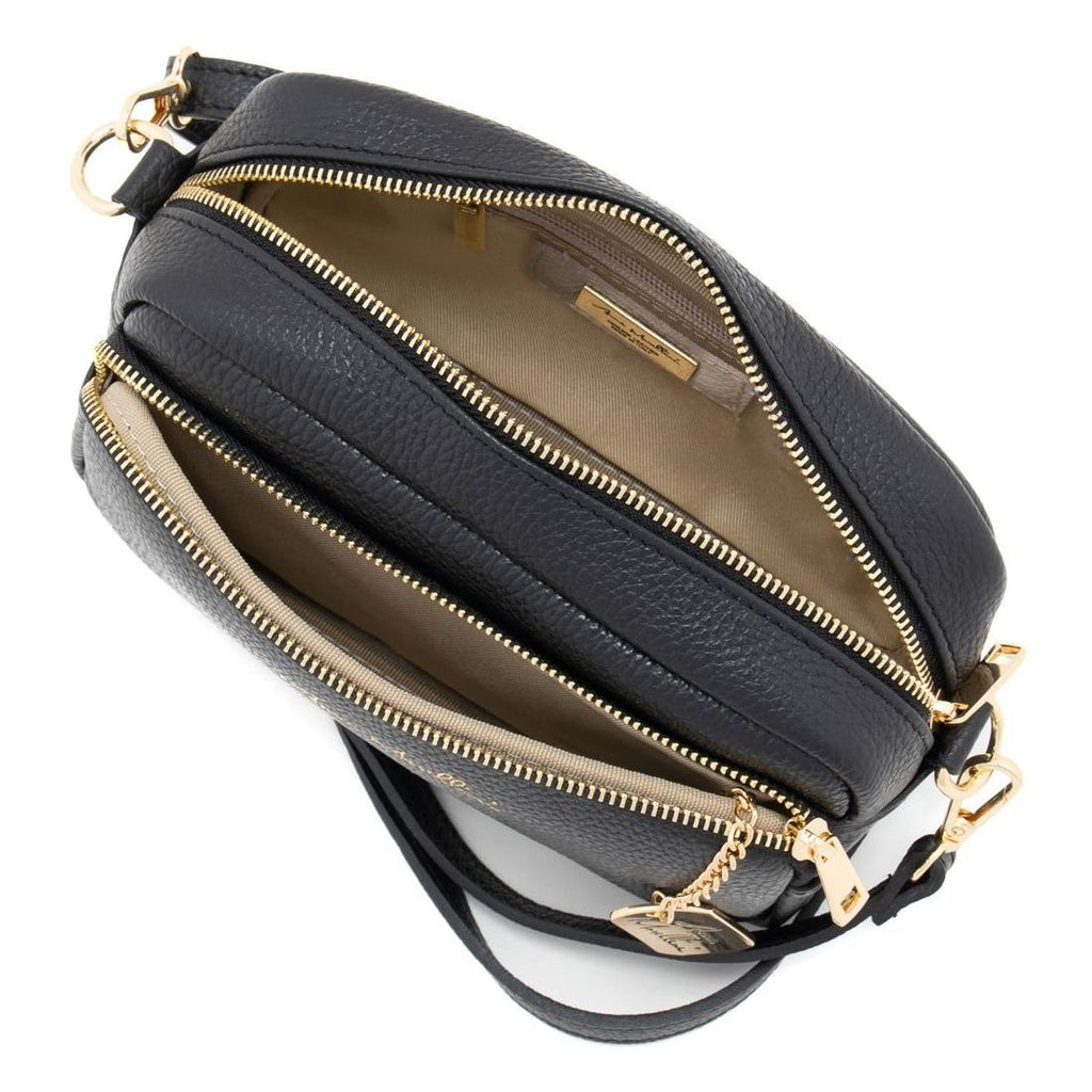 Anna Morellini - Sac à bandoulière Tabita - cuir - noir