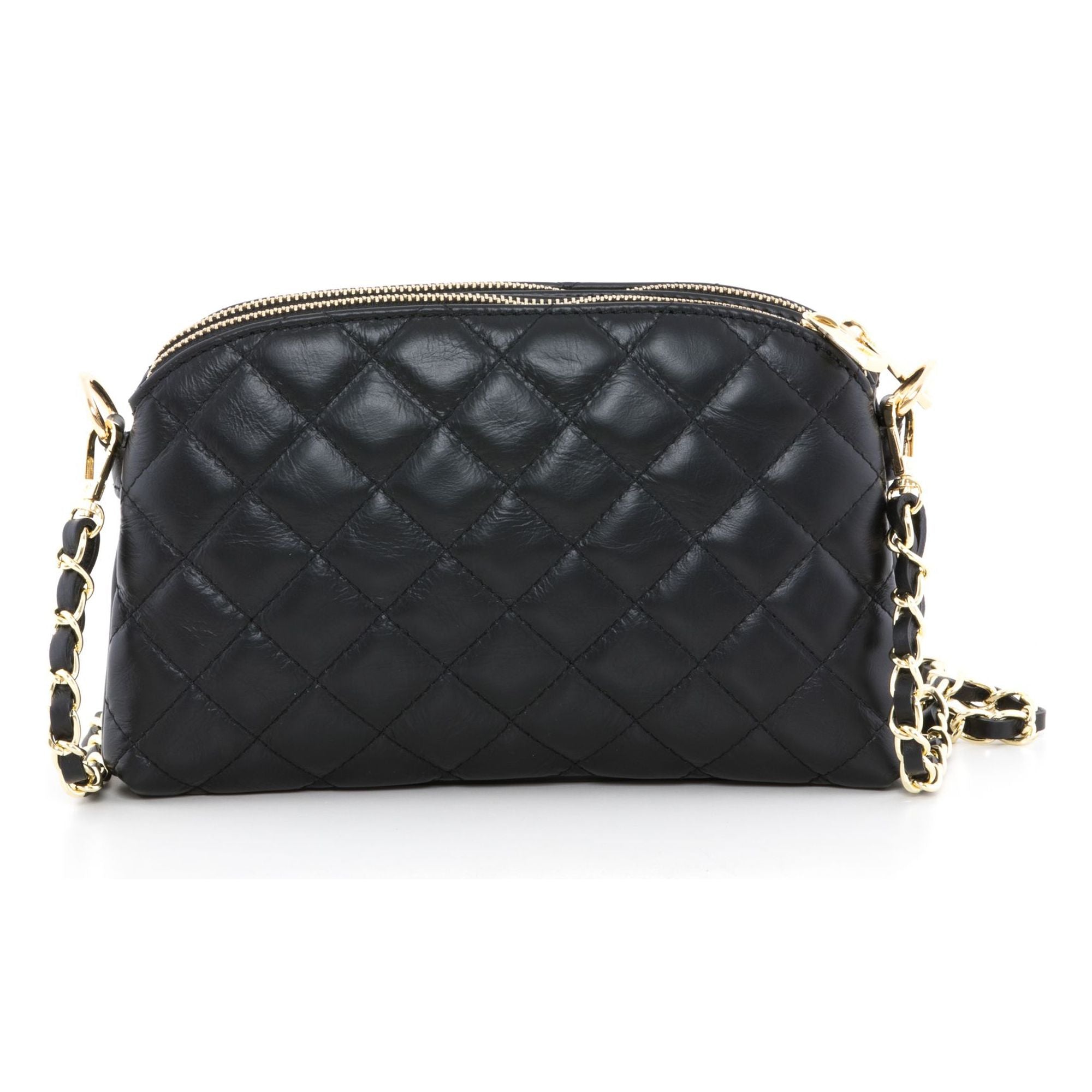 Anna Morellini - Sac à bandoulière Geltrude - 100% cuir - noir