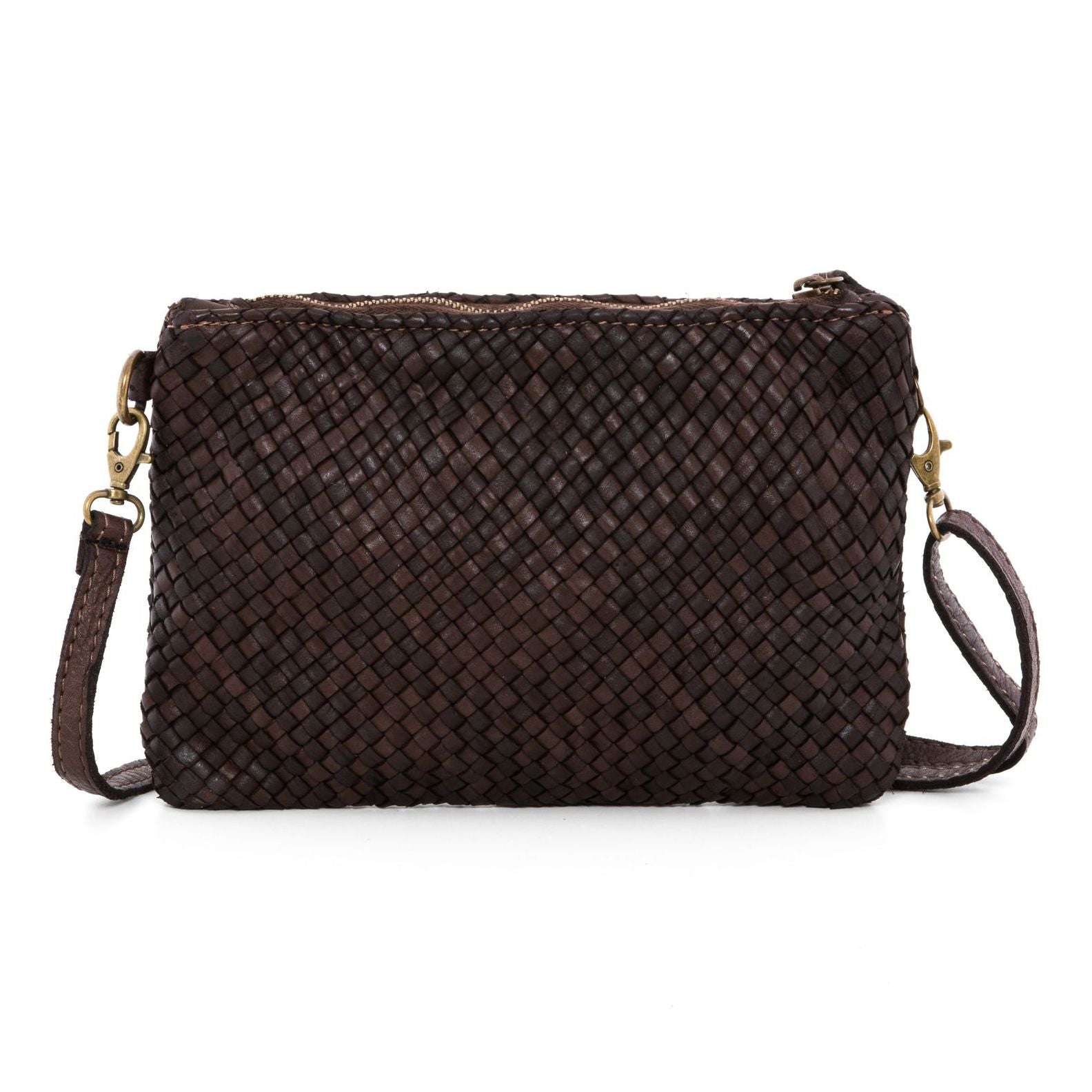 Anna Morellini - Sacoche Laura - Spring Summer 2025 - cuir - marron foncé