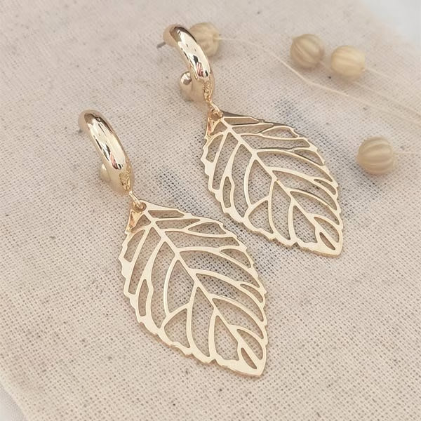 ATELIER MIU Boucles d'oreilles pendantes - Laiton plaqué or