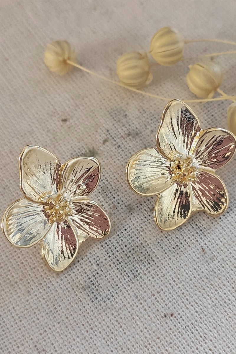 NAKKASH Boucles d'oreilles - Plaqué or jaune