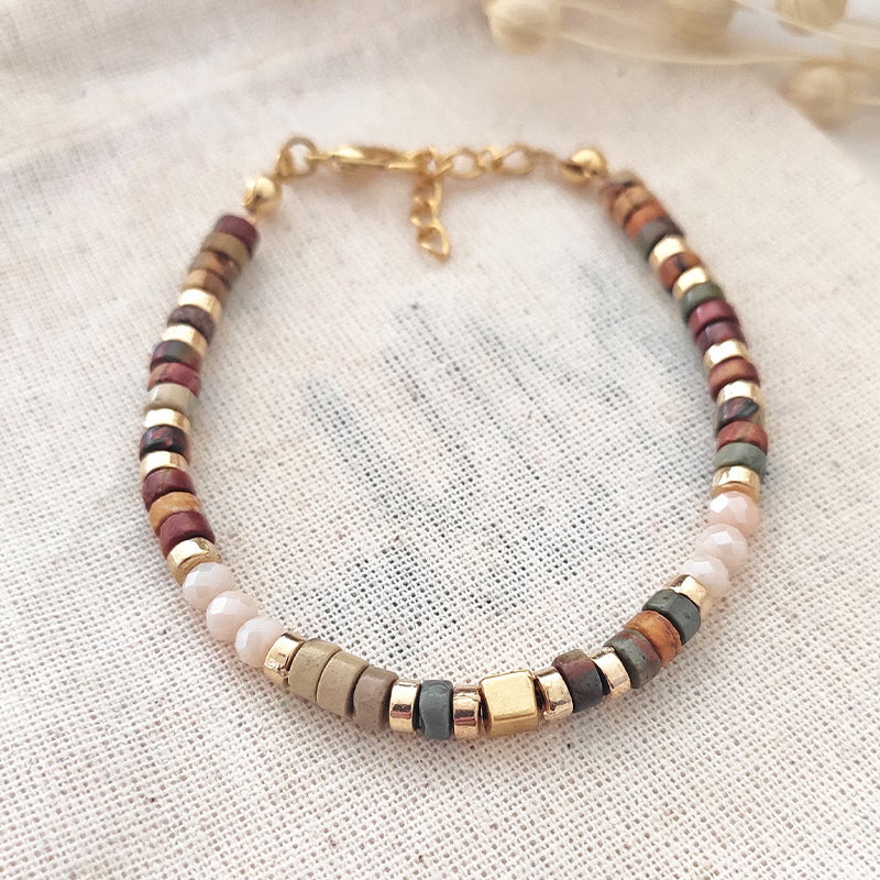 ATELIER MIU Bracelet de perles - Laiton plaqué or