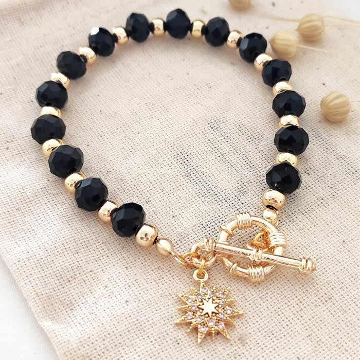 ATELIER MIU Bracelet de perles - Laiton plaqué or