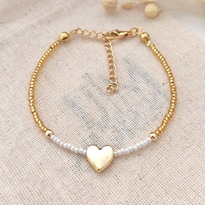 ATELIER MIU Bracelet - Laiton plaqué or