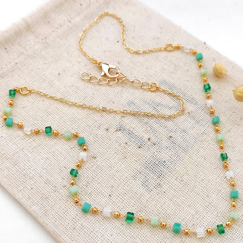 ATELIER MIU Collier - Laiton plaqué or