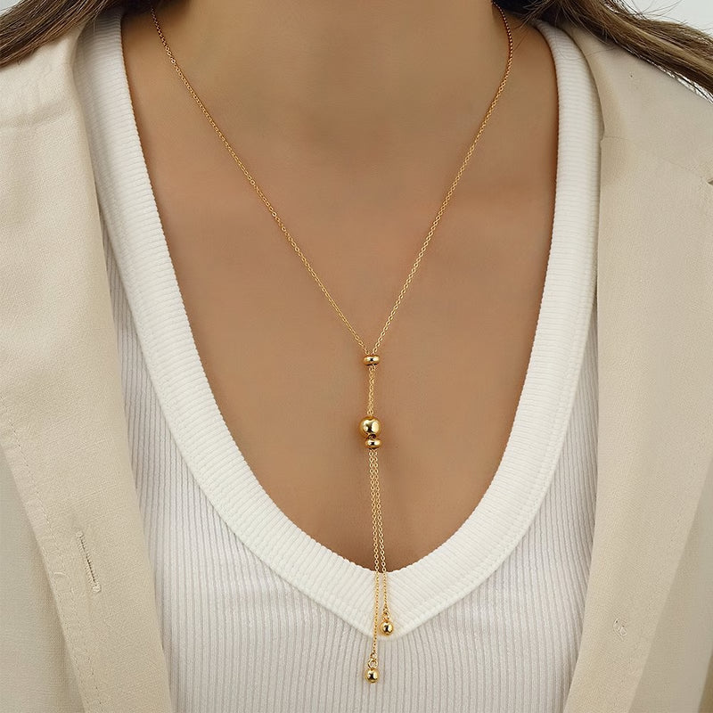 ATELIER MIU Collier - Laiton plaqué or