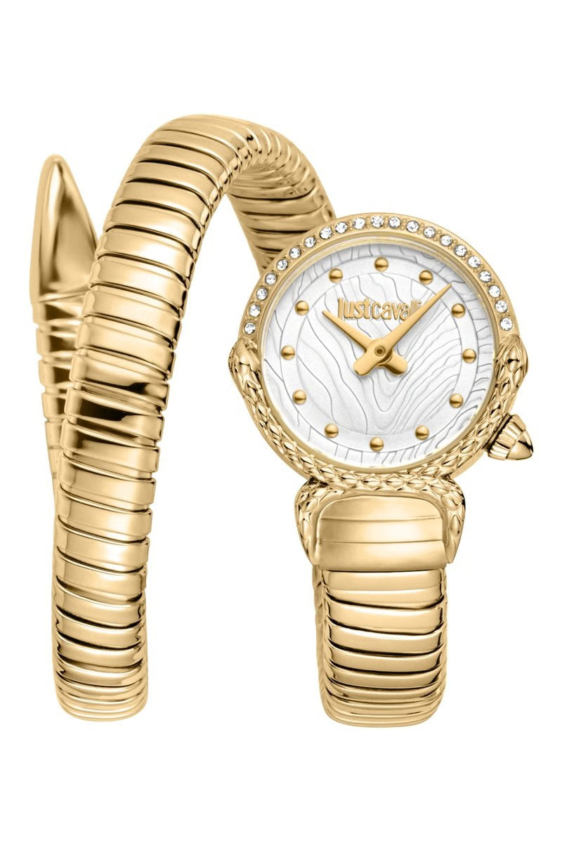 JUST CAVALLI Montre à quartz en acier - Doré