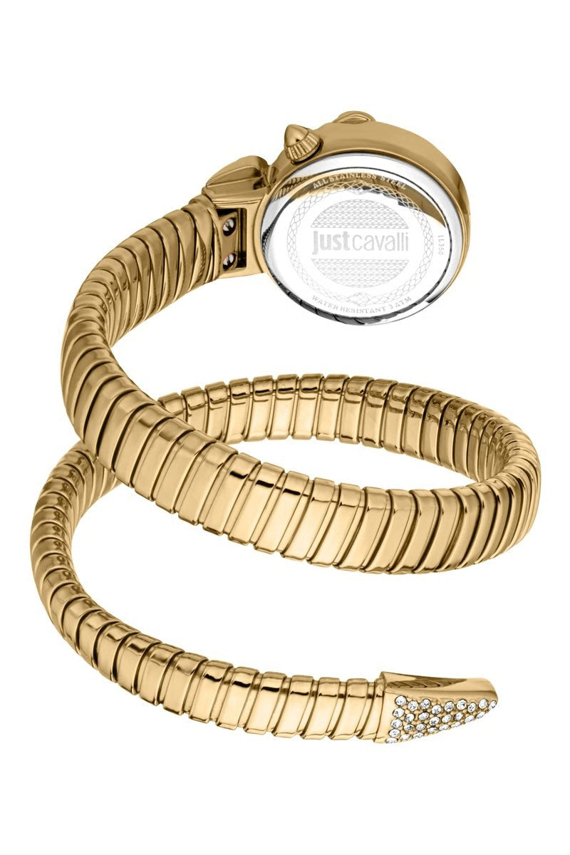 JUST CAVALLI Montre à quartz en acier - Doré