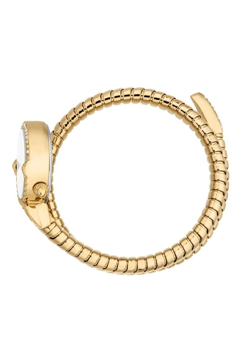 JUST CAVALLI Montre à quartz en acier - Doré