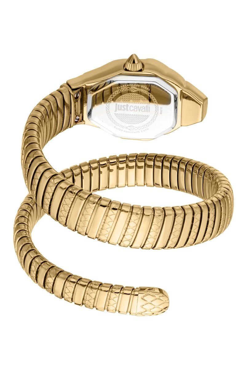 JUST CAVALLI Montre à quartz en acier - Doré